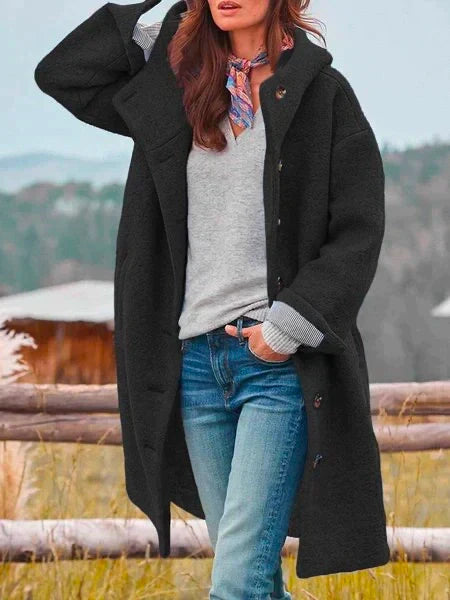 ND | Manteau en laine grande taille pour femmes
