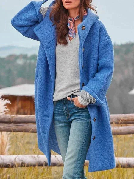 ND | Manteau en laine grande taille pour femmes