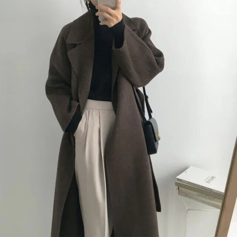 ND | Manteau en laine chic grande taille