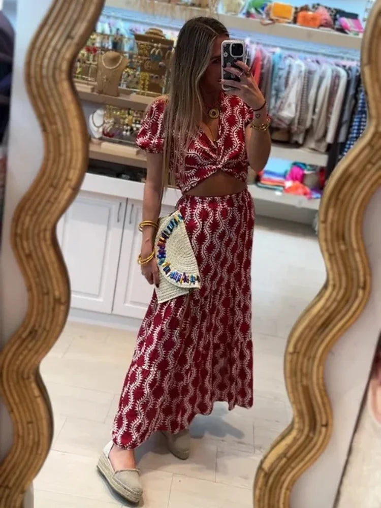 EP | Robe longue avec décolletés latéraux et ouverture stylée sur le devant