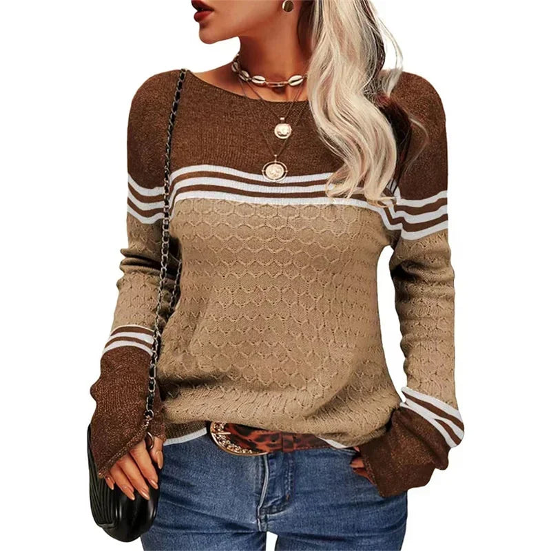 Frais et féminin Pull
