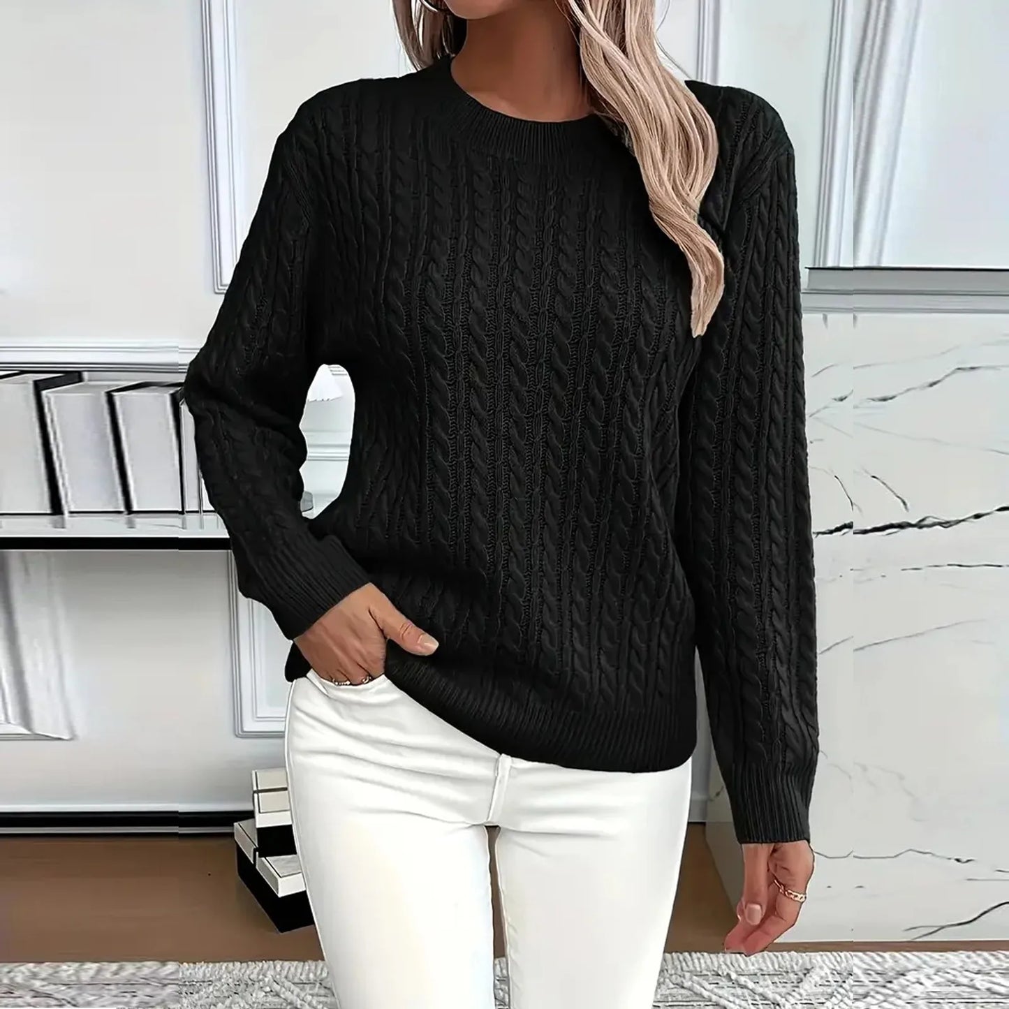 Luxe et gracieux Pull