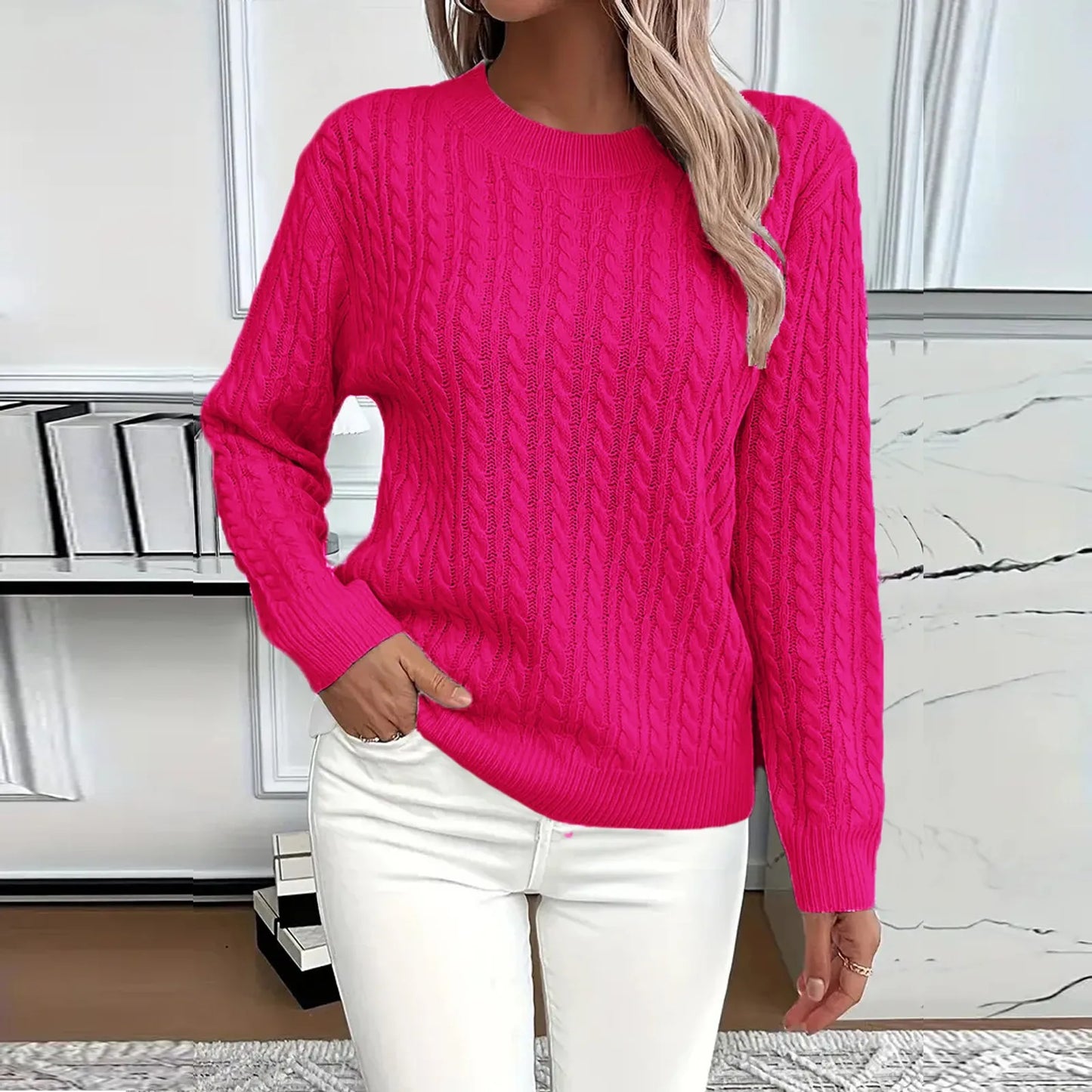 Luxe et gracieux Pull