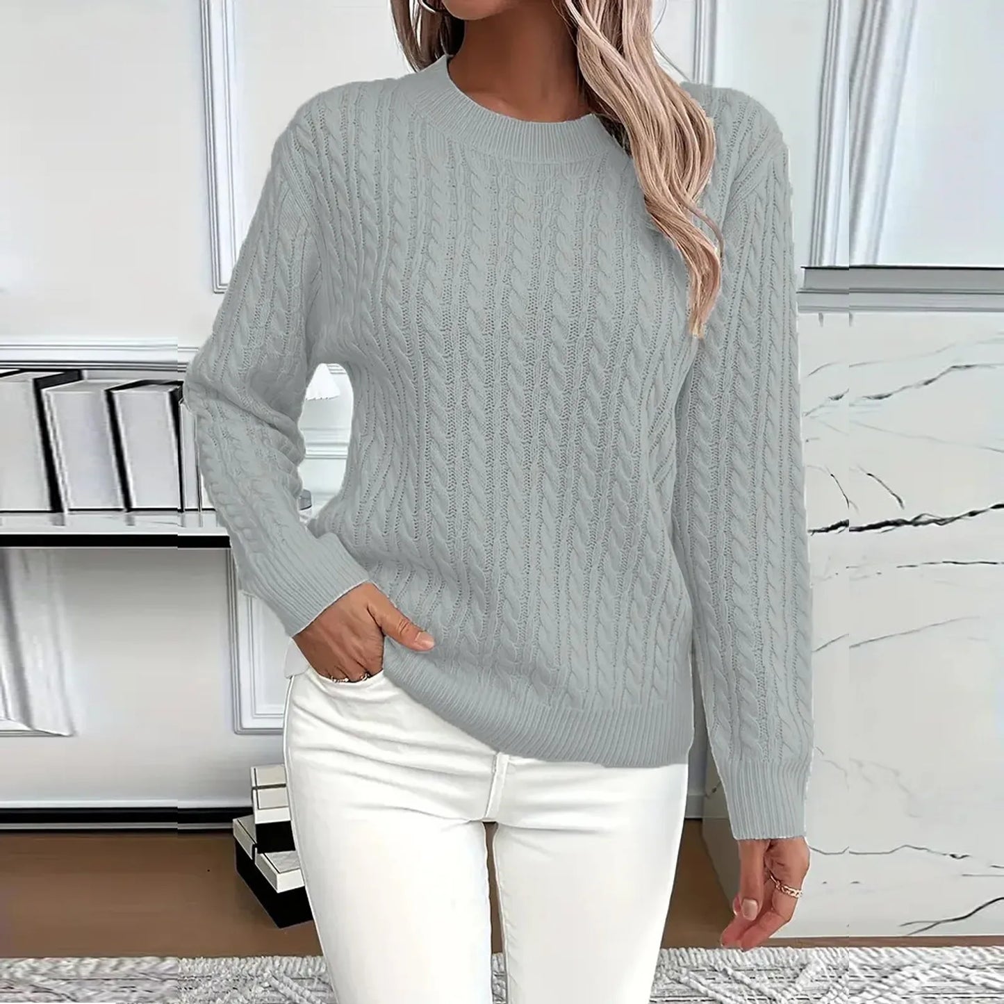 Luxe et gracieux Pull