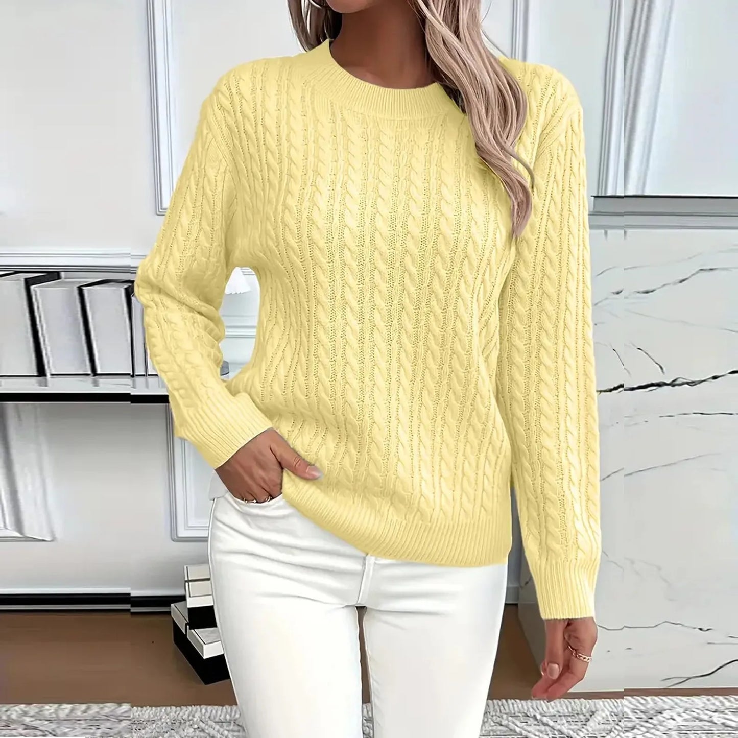 Luxe et gracieux Pull