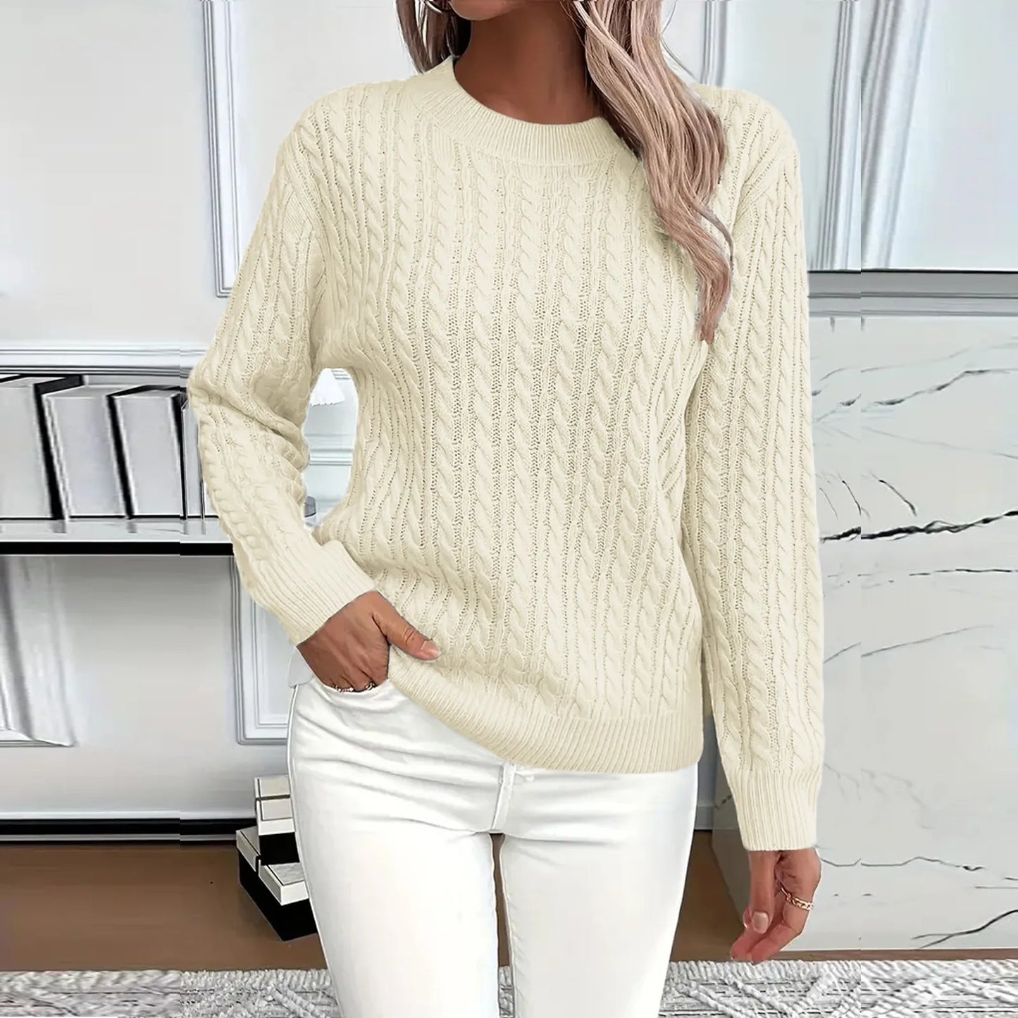 Luxe et gracieux Pull