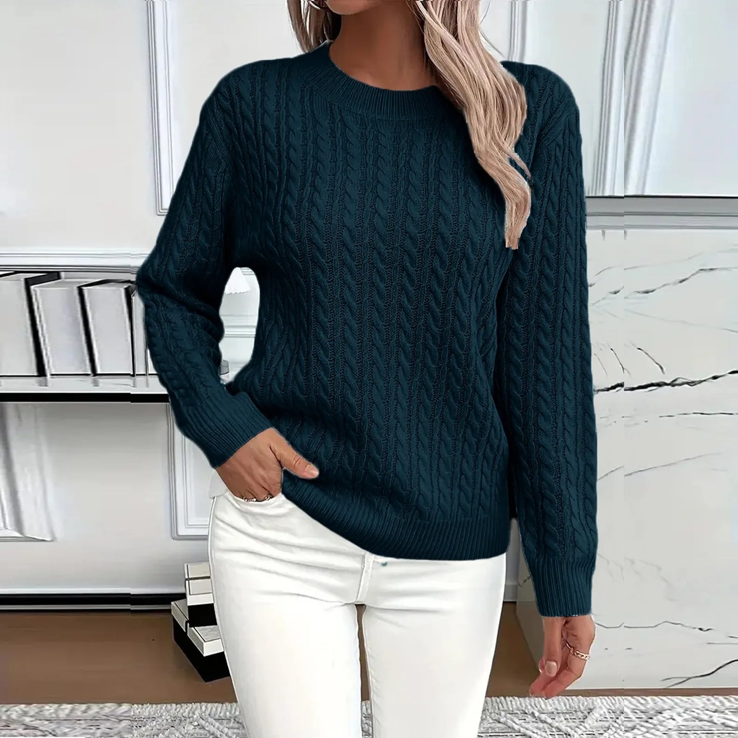 Luxe et gracieux Pull