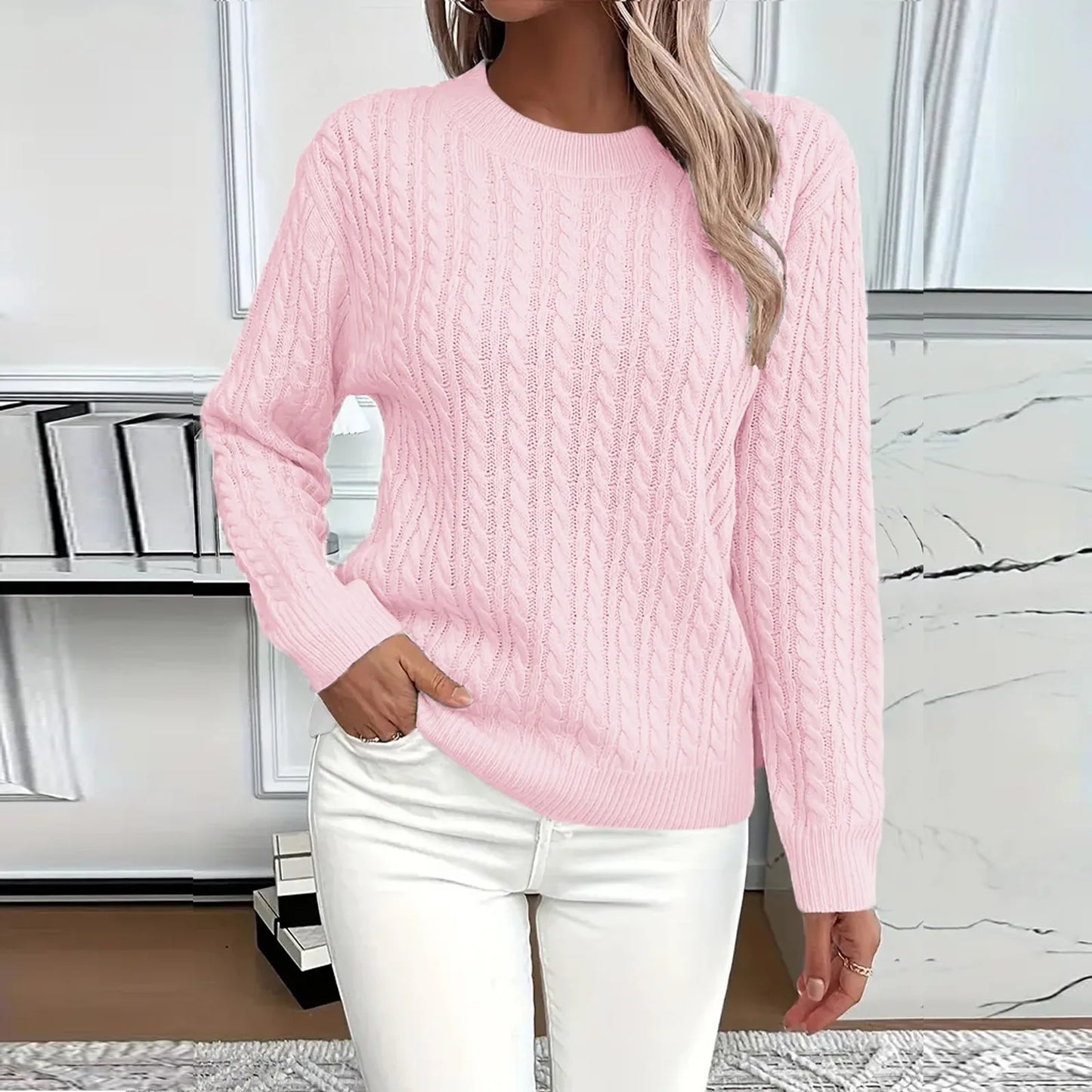 Luxe et gracieux Pull