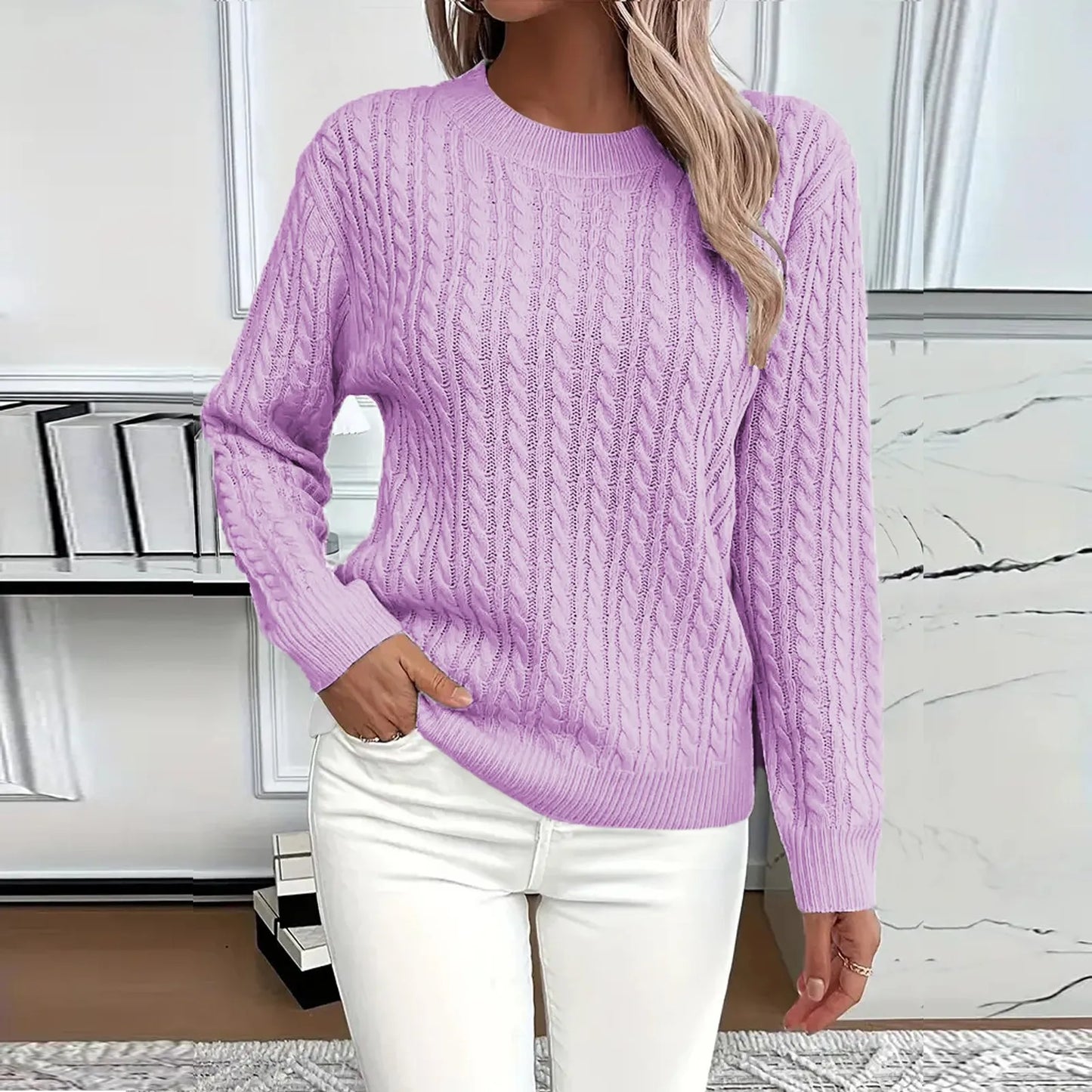 Luxe et gracieux Pull