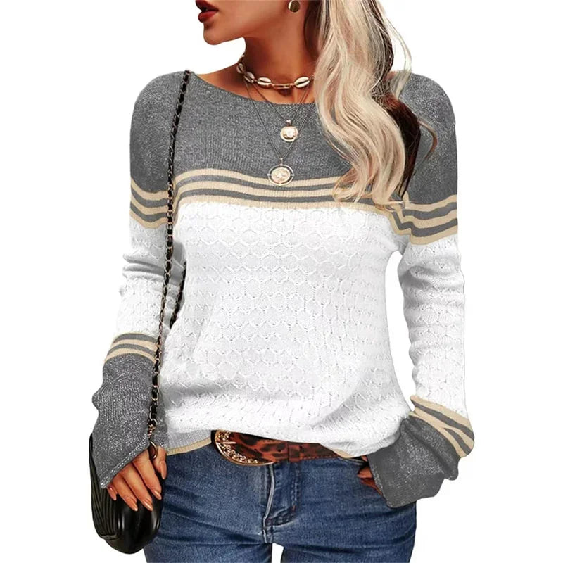 Frais et féminin Pull