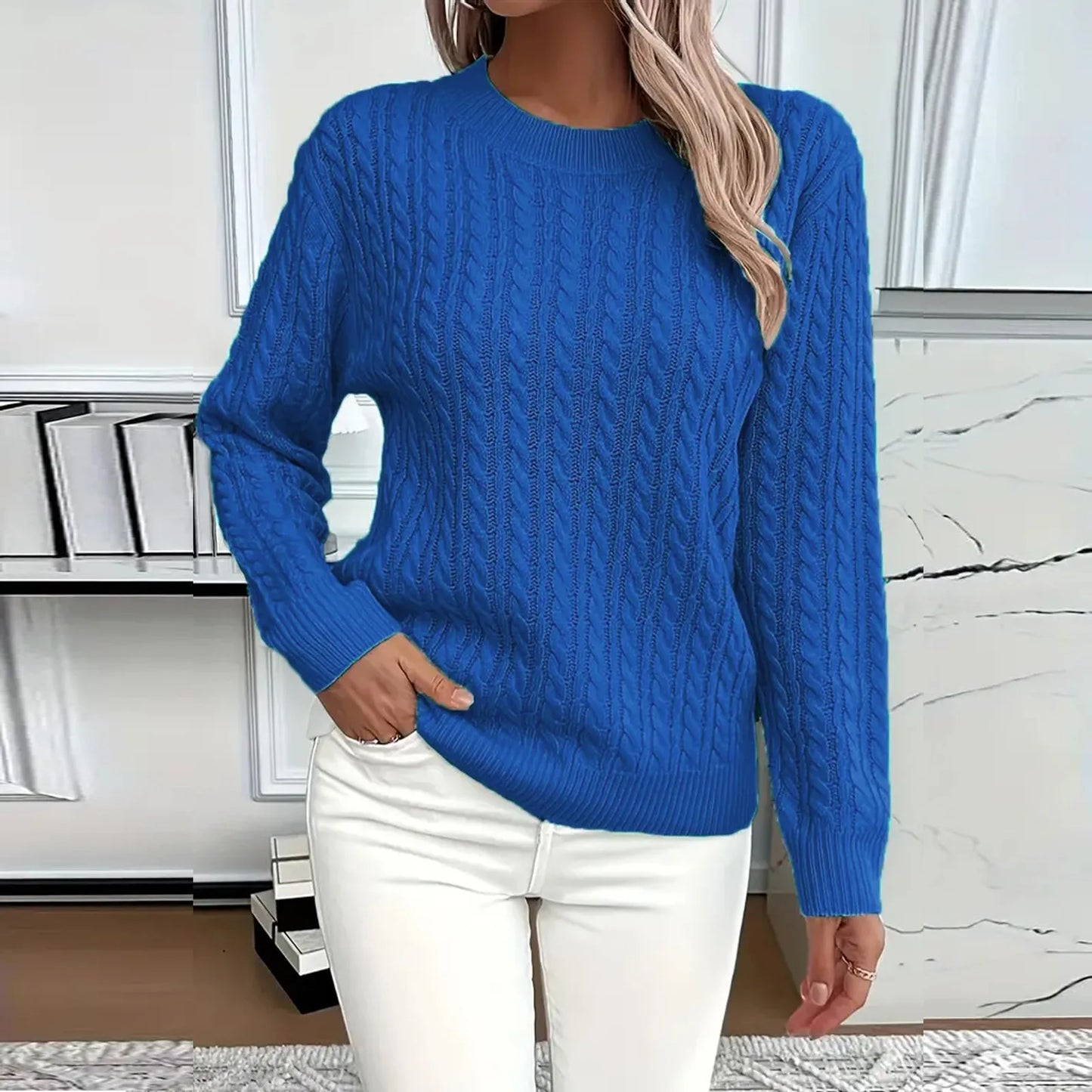 Luxe et gracieux Pull