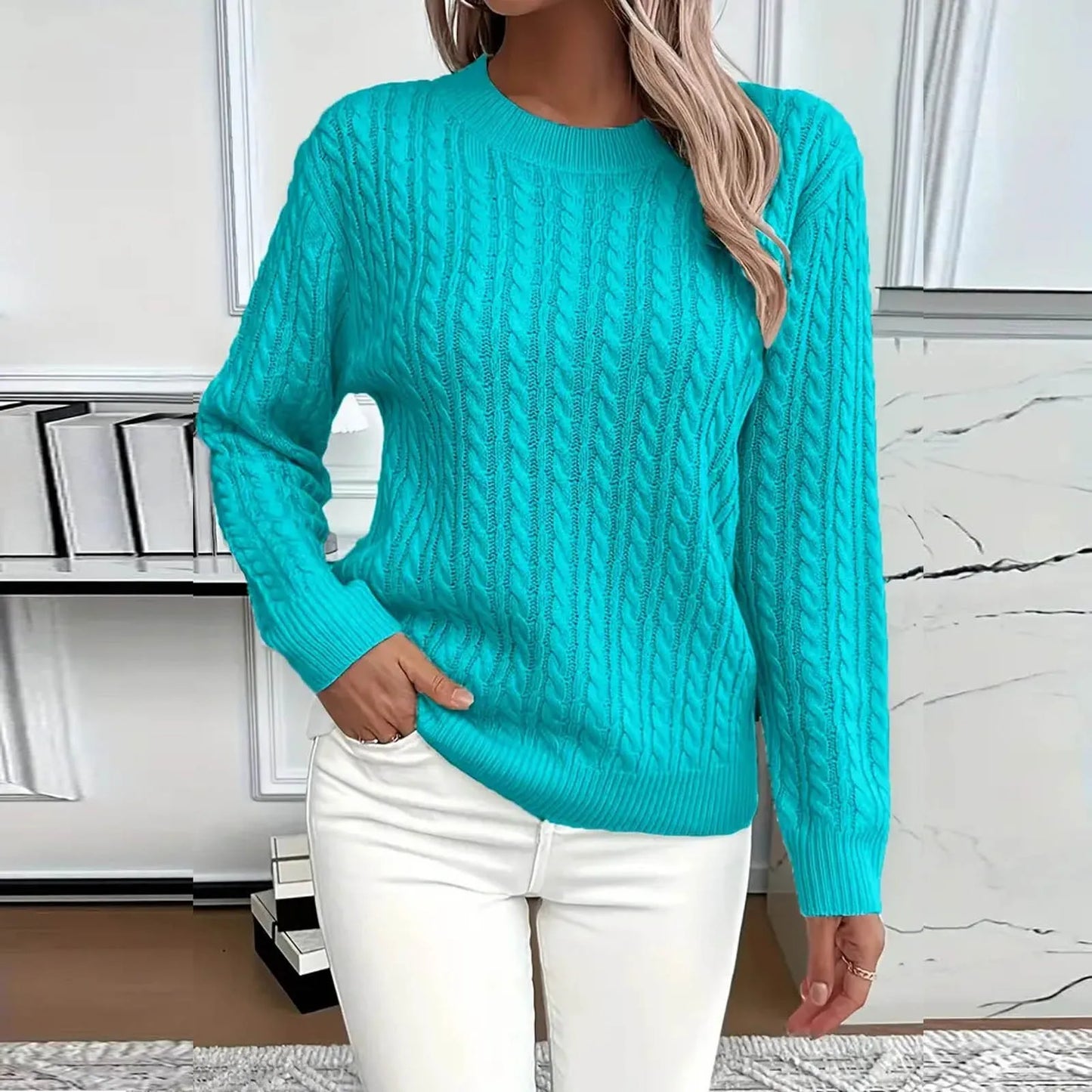Luxe et gracieux Pull