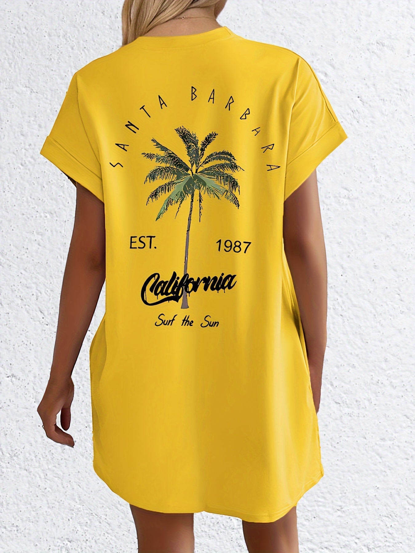 EP | Palm Print avec poche et coupe confortable