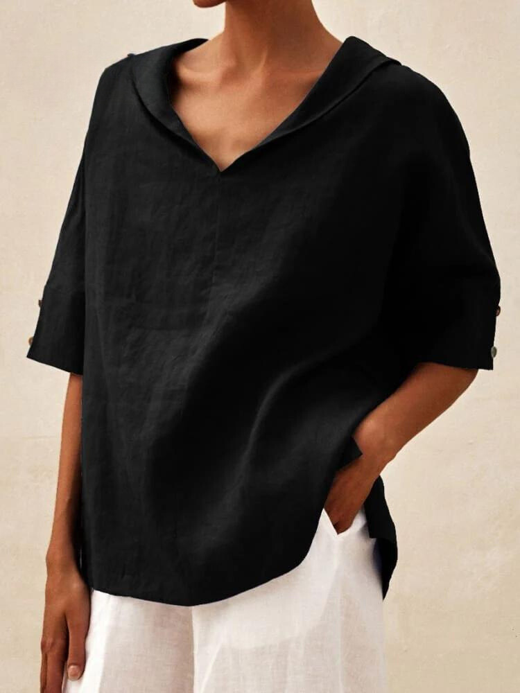 EP | Chemise décontractée pour femme avec col en V