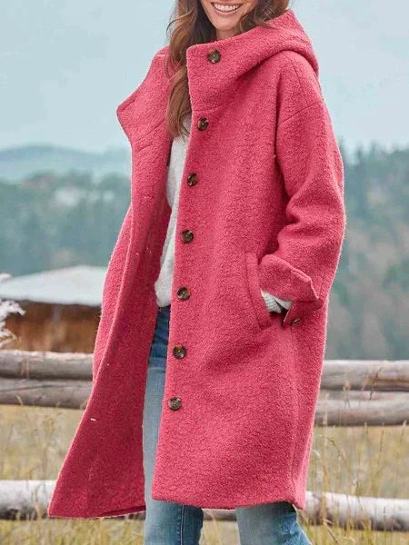 ND | Manteau en laine grande taille pour femmes