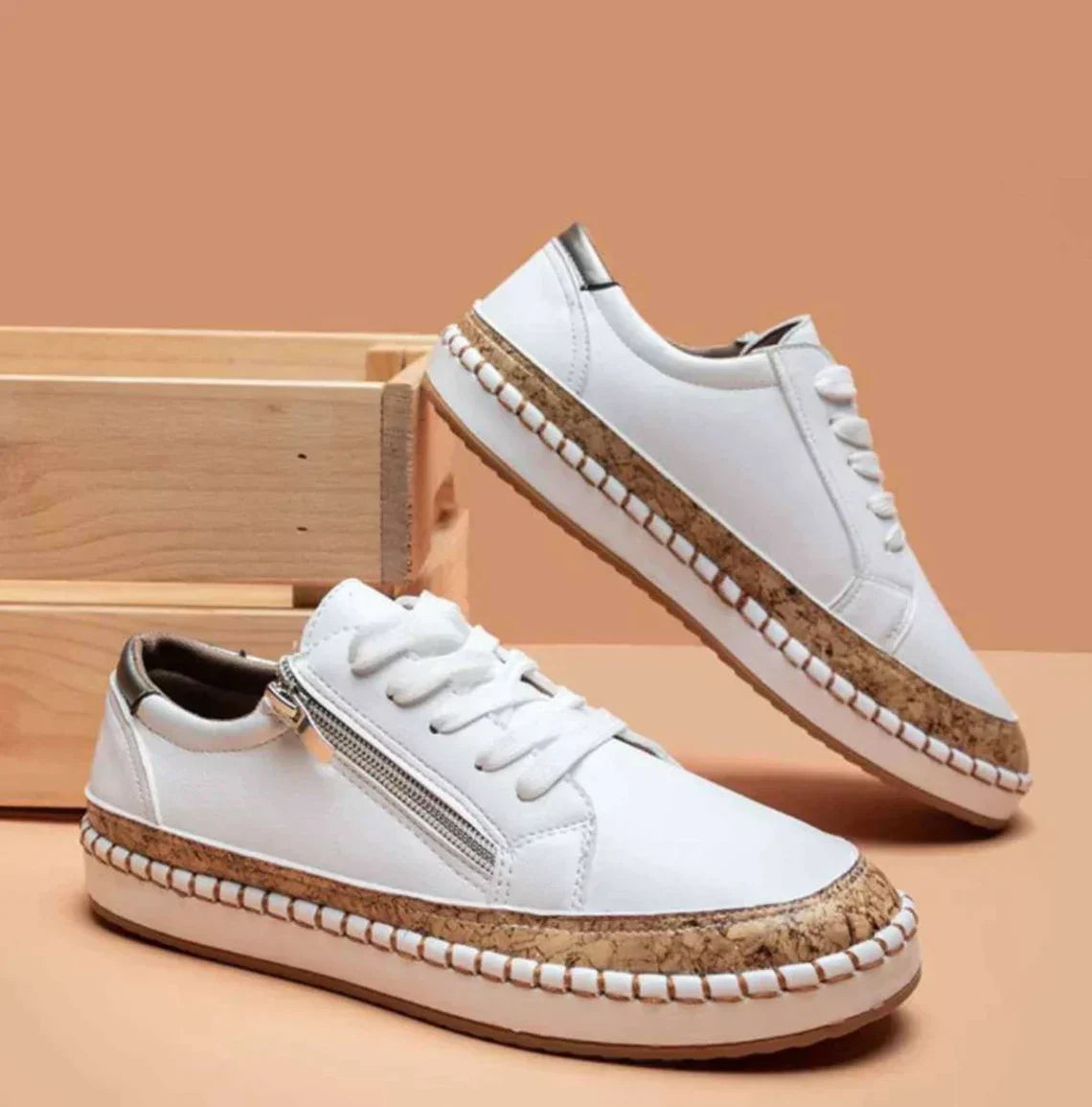 ND | Baskets espadrilles avec imprimé fleuri