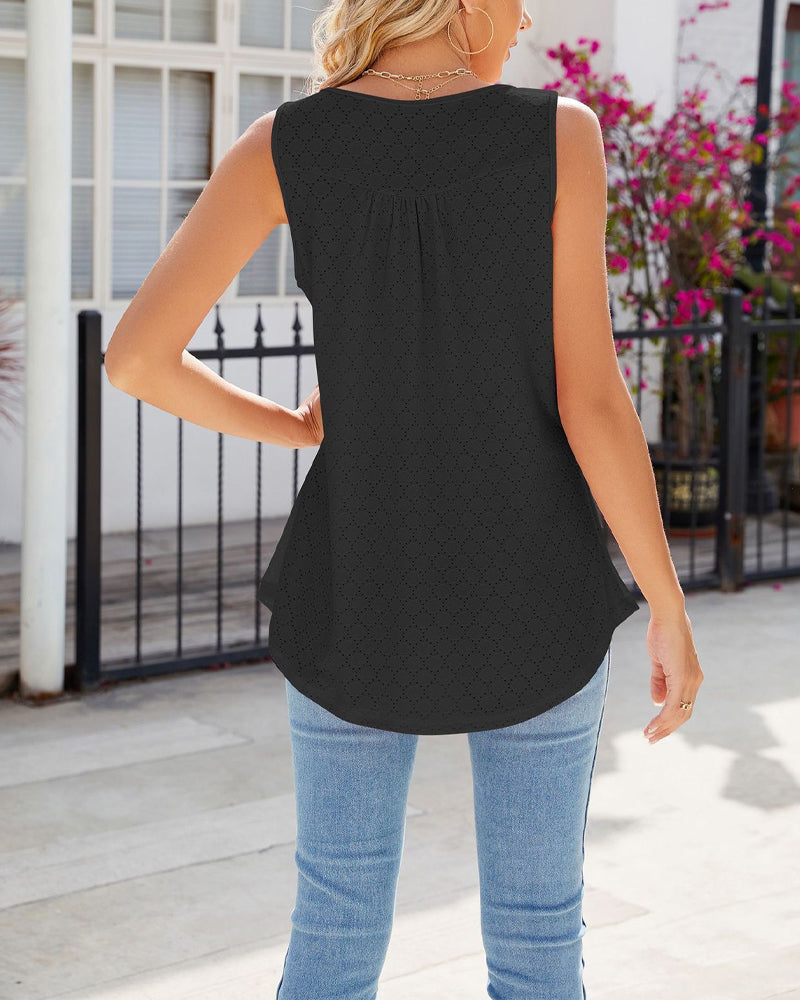 EP | Gilet de loisirs sans manches avec boutons