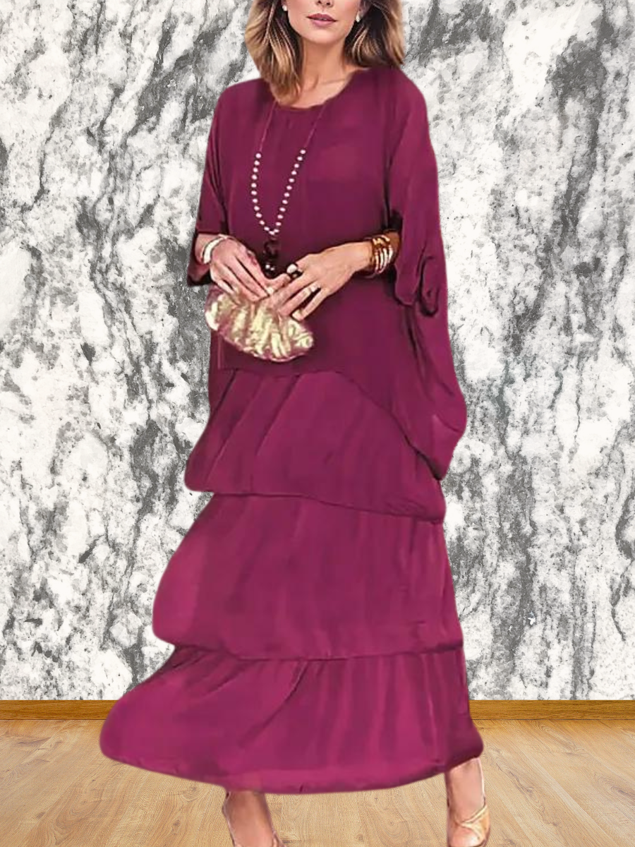 EP | Tendance robe longue décontractée élégante
