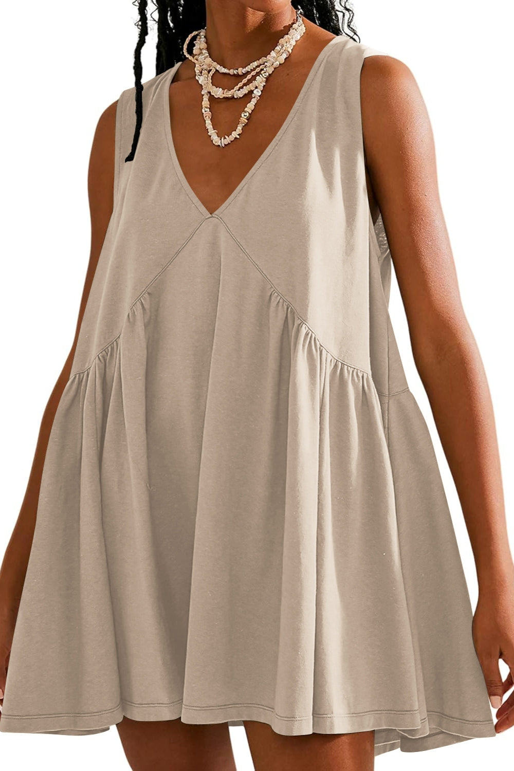 EP | Plunge Wide Strap Mini-robe réservoir