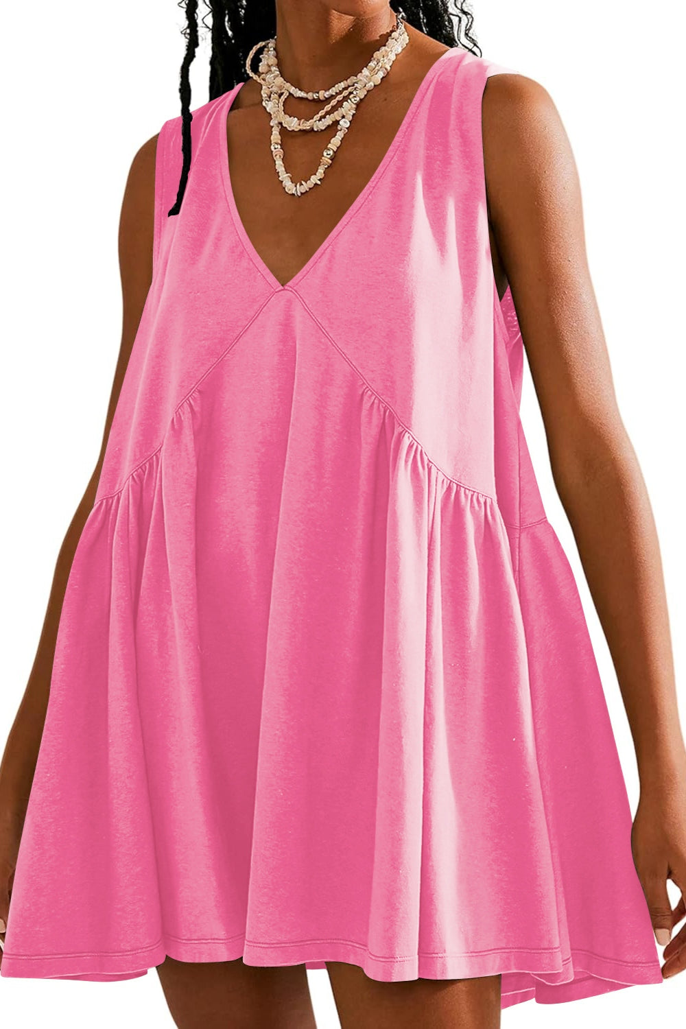 EP | Plunge Wide Strap Mini-robe réservoir