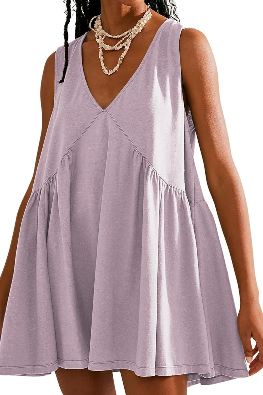 EP | Plunge Wide Strap Mini-robe réservoir