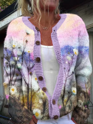 Vibrant et unique Manteau