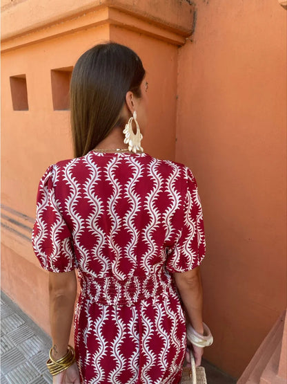 EP | Robe longue avec décolletés latéraux et ouverture stylée sur le devant