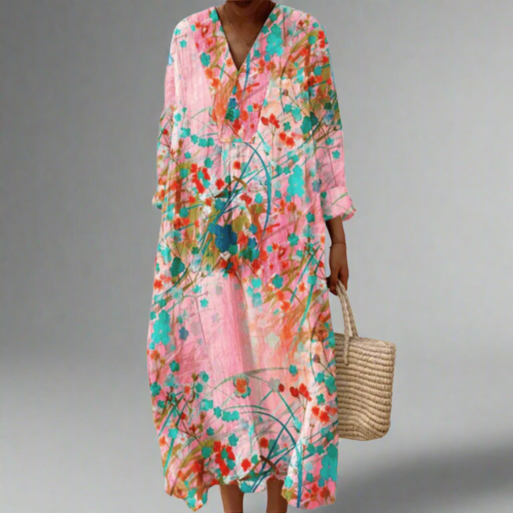 EP | Robe Soft Blush Floral Flow