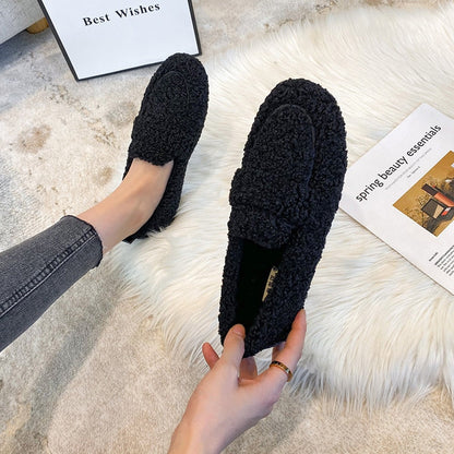 EP | pantoufles en peluche