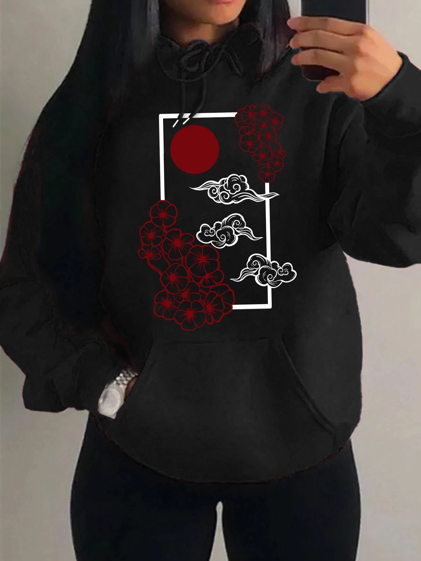 Confortable et chic Sweat à capuche