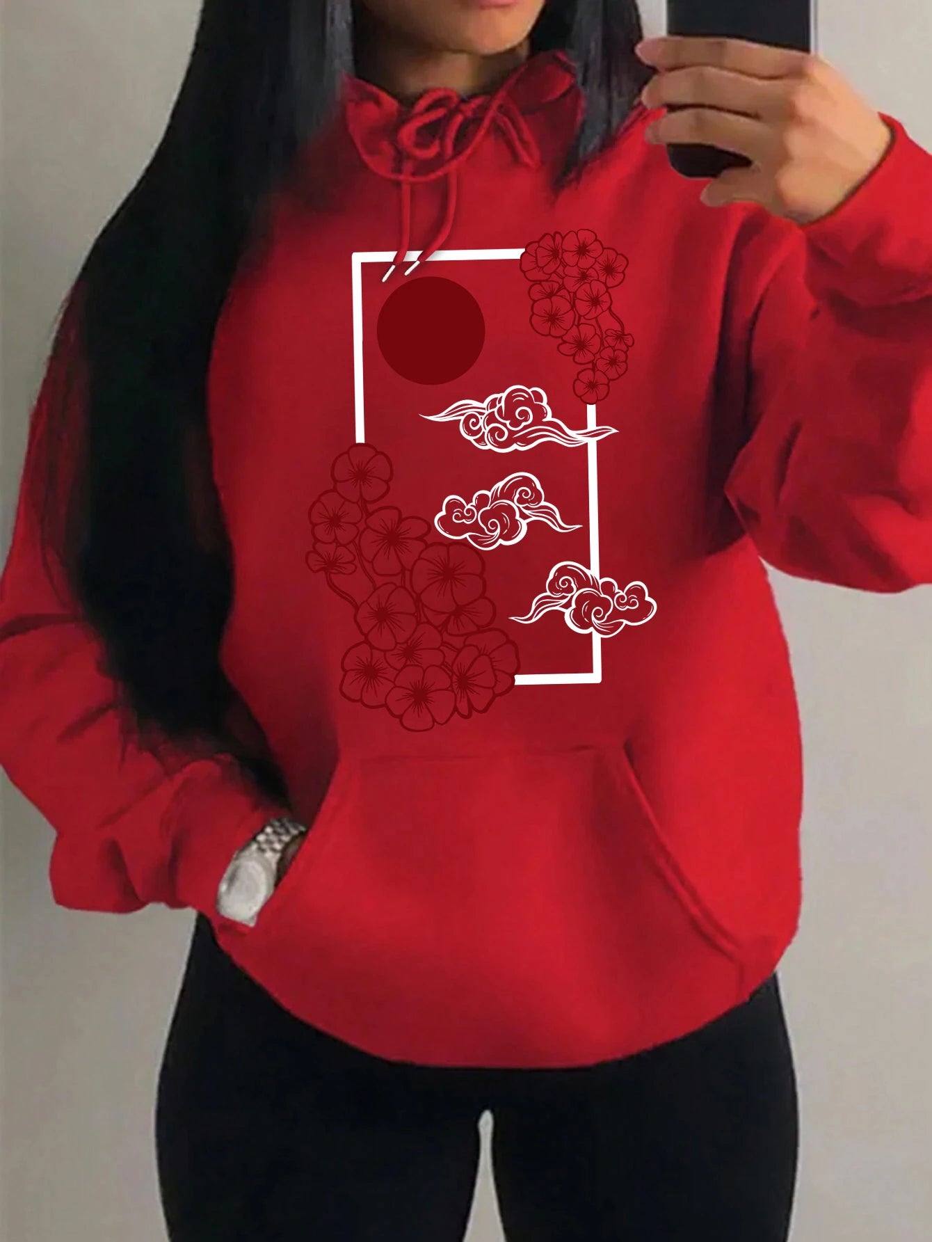 Confortable et chic Sweat à capuche