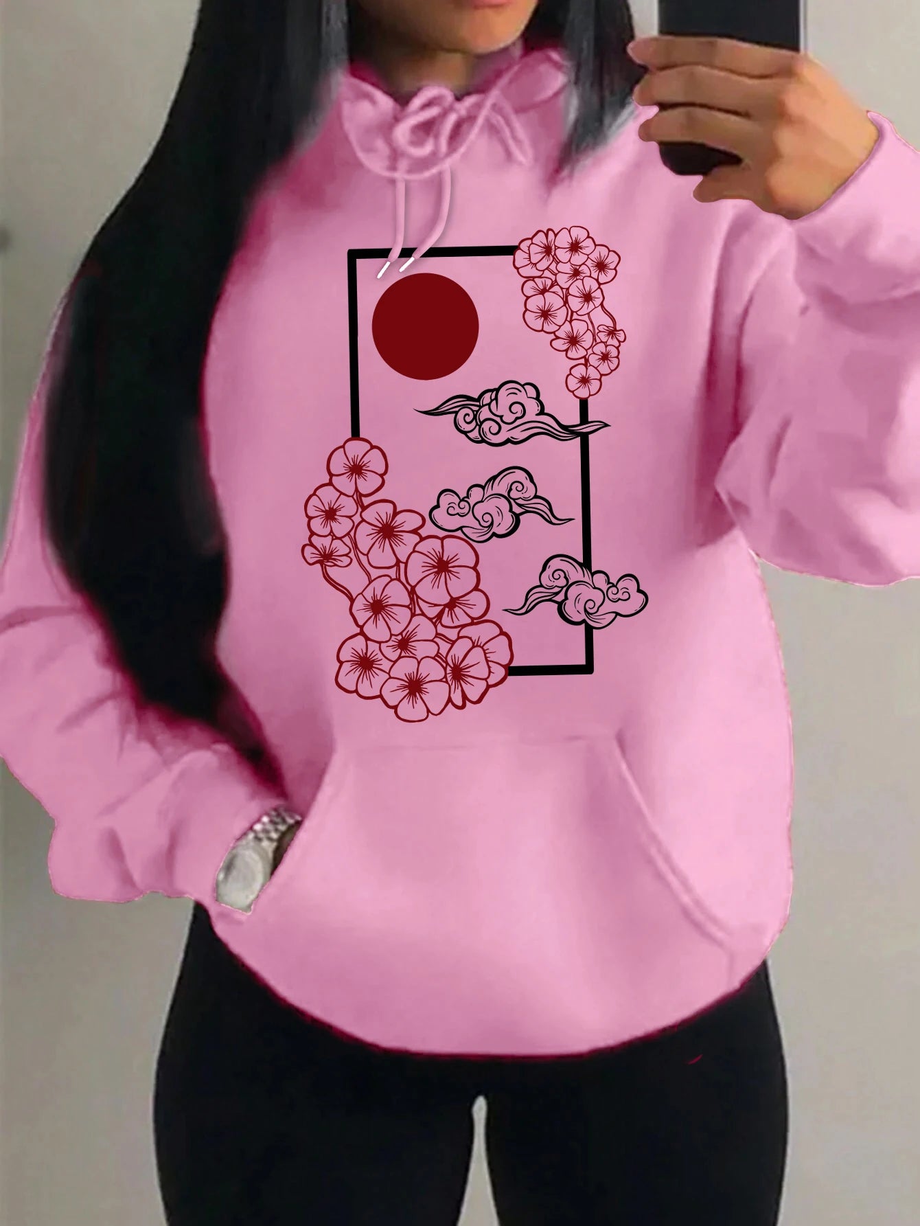 Confortable et chic Sweat à capuche