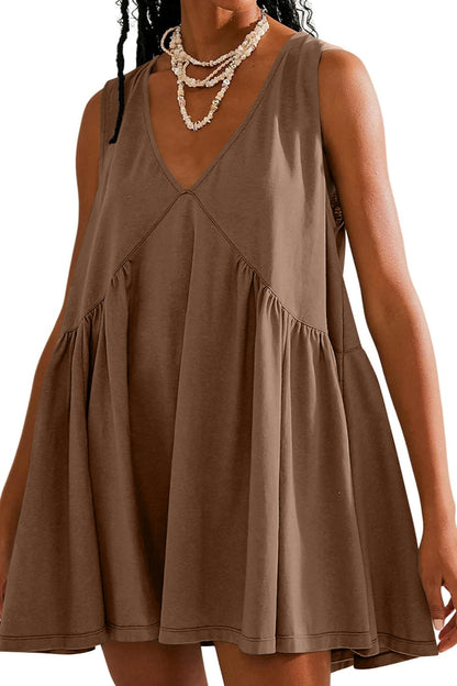 EP | Plunge Wide Strap Mini-robe réservoir