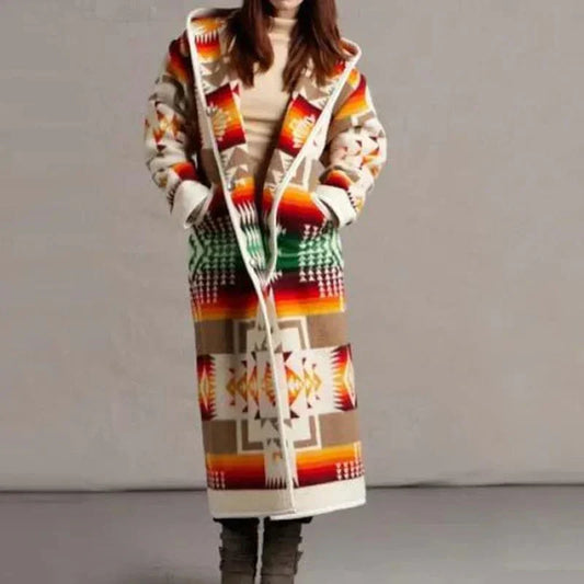 EP | Manteau long style ethnique