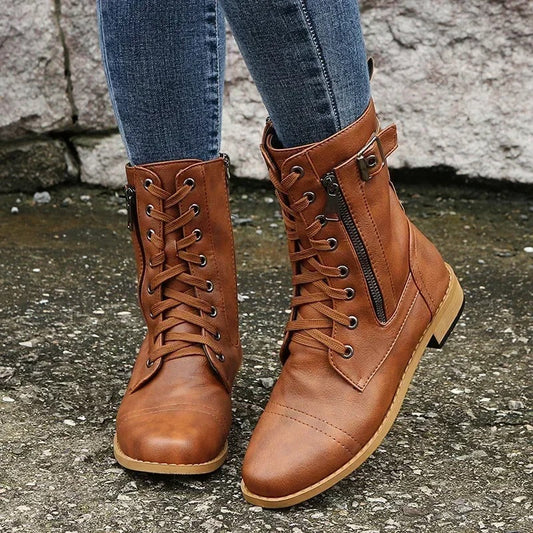 EP | Bottes à talons carrés