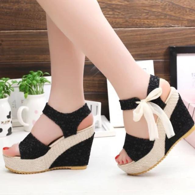 EP | Chaussures à talons Wedges